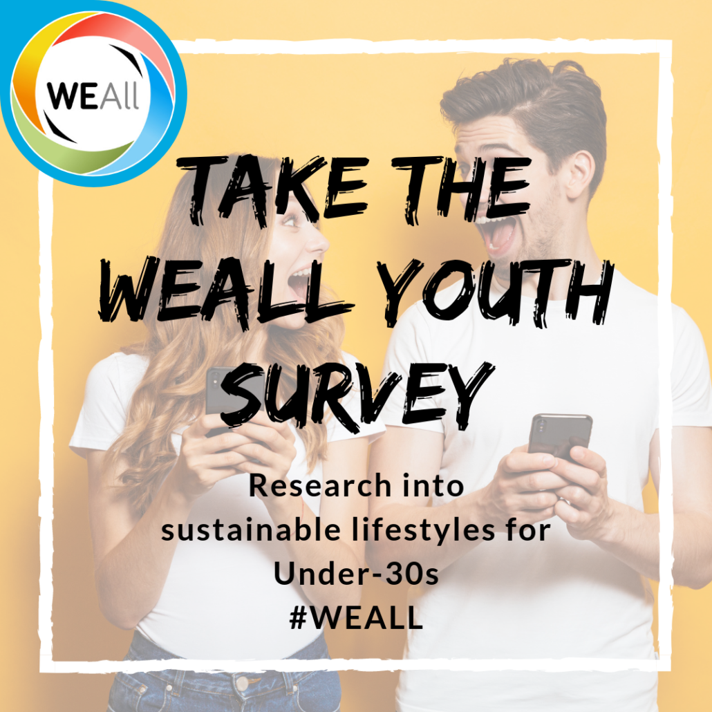 WEAll Youth research into sustainable lifestyles for Under-30s ...